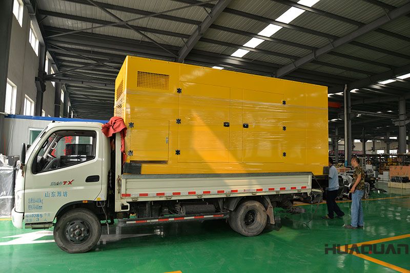 一臺HQ50GF移動拖車防雨棚發電機組在3.29號發往廣東深圳