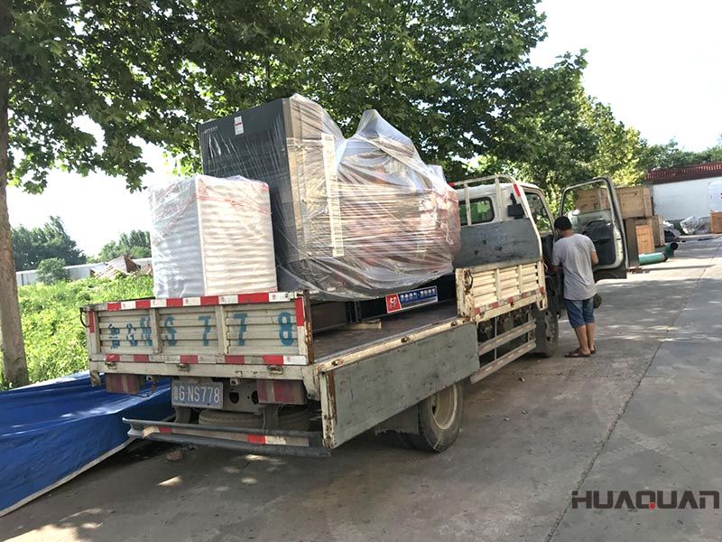 郭先生訂購(gòu)這臺(tái)HQ300GF標(biāo)配型發(fā)電機(jī)組在6.2號(hào)發(fā)往河北省