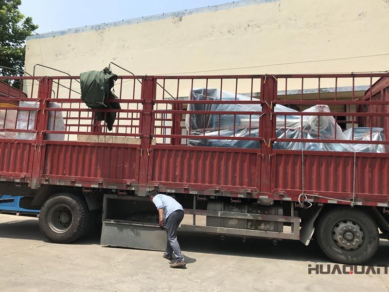 6.4號功率分別為HQ130GF和HQ500GF自動化發(fā)電機組發(fā)往山東省