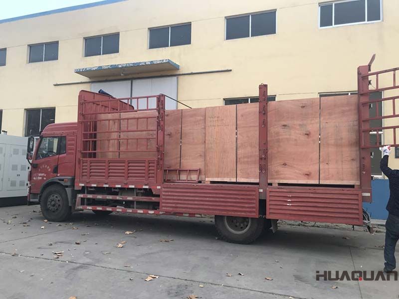 6.6號，兩臺標配型柴油發(fā)電機組發(fā)往山東省煙臺市和東營海港