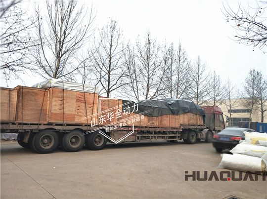 為客戶定制的玉柴發動機已經到貨，華全玉柴發電機組緊張生產中