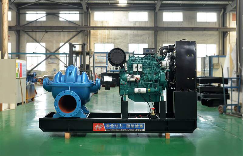 4月7日，一臺(tái)100kw標(biāo)配水泵機(jī)組從華全動(dòng)力發(fā)往江西省