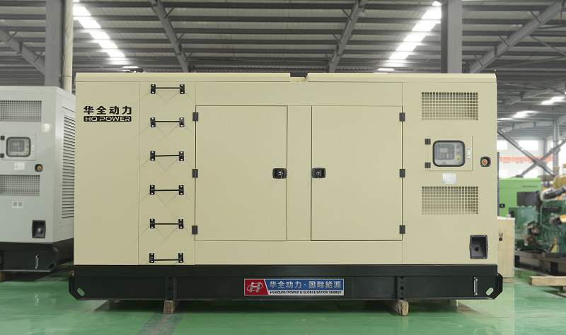 伴著4月9日的暖陽，華全動力一臺400kw靜音箱發電機組發往河南省