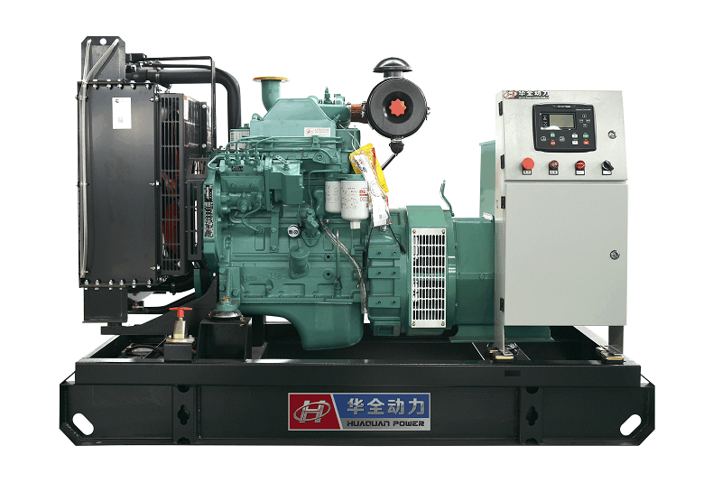 4月13日，一臺(tái)50kw柴油發(fā)電機(jī)組從華全動(dòng)力發(fā)往山東