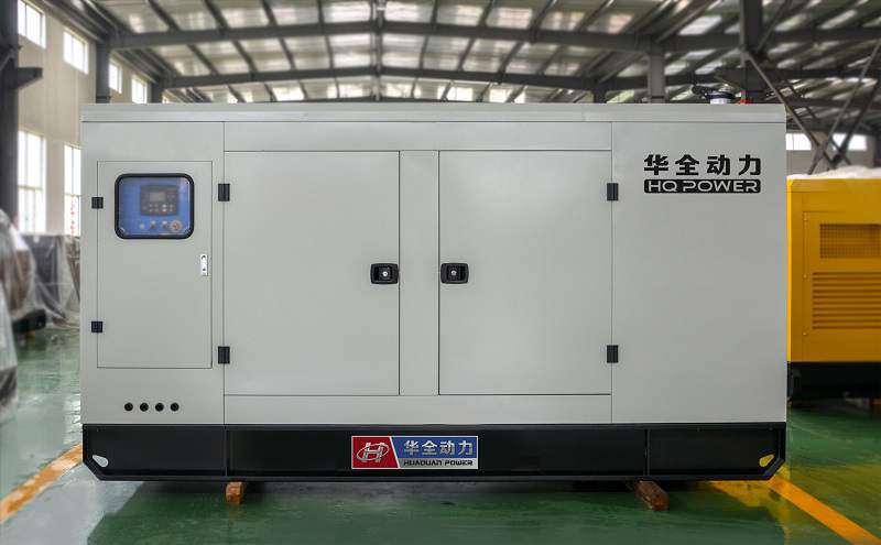 華全動力一臺300kw立柜自啟動發電機組4月22日發往北京