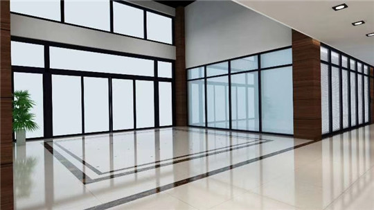 華全數(shù)字化工廠辦公大廳