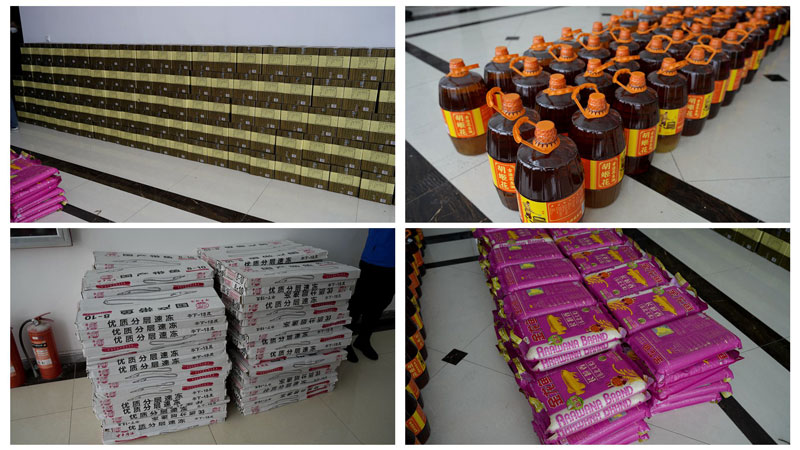 華全集團(tuán)春節(jié)福利包括美酒、帶魚、花生油和大米等