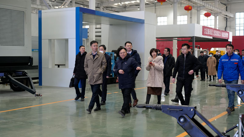 熱烈歡迎中國東方資產(chǎn)管理股份有限公司到華全動(dòng)力公司進(jìn)行實(shí)地考察