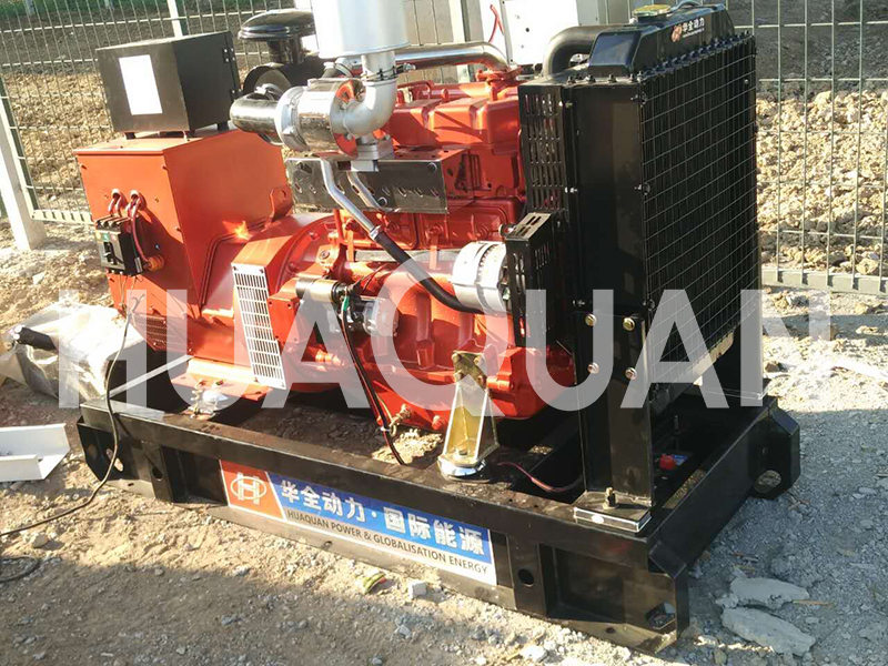 青海海西州冷湖鎮100kW發電機組電站項目