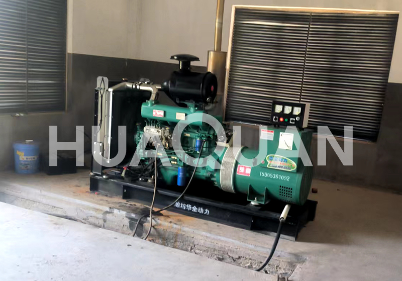 河北邯鄲臨漳縣某中學350kW發(fā)電機組電站項目