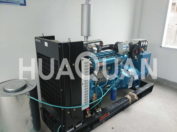 山東萊蕪市口鎮職業中專學校400kW發電機組電站項目